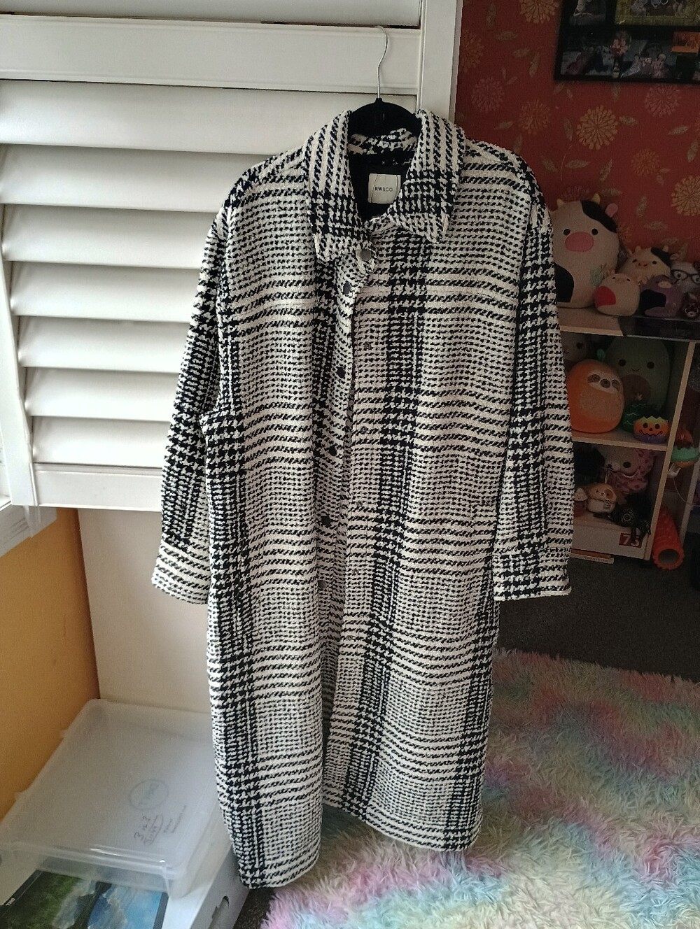 RW&Co Jacket Coat Wool Knit Blend NWT